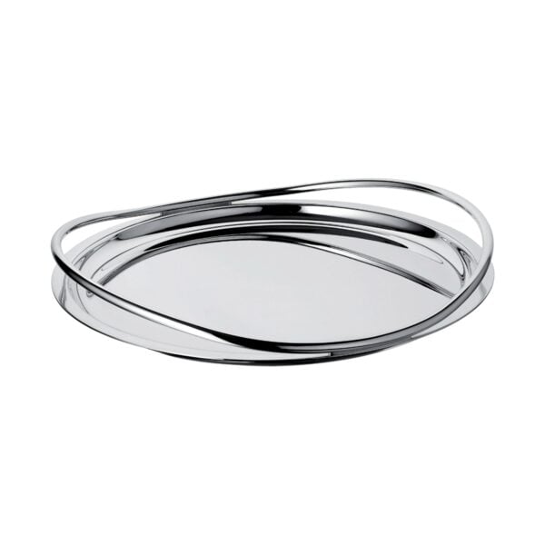 christofle vertigo round tray silver plated Christofle Vertigo round tray silver plated