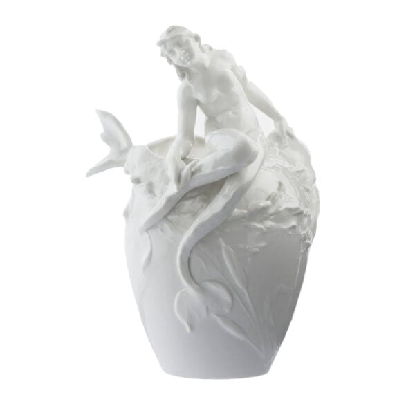 Nymphenburg Porcelain Mermaid Vase Nymphenburg Porcelain Mermaid Vase