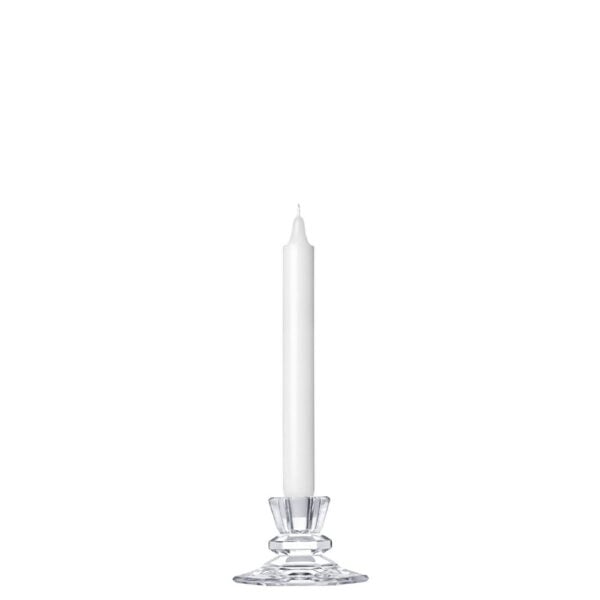 Saint-Louis Jardy Small Candlestick, hand made cut crystal candlestick