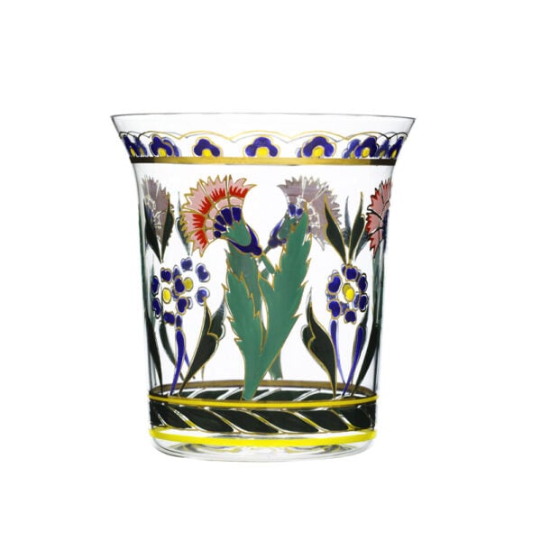 Lobmeyr Oriental Tumbler With Persian Flowers No. 3