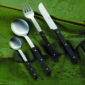 Mono Mono-E Ebony 5-piece Place Setting Stainless Steel - 2