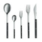 Mono-E Ebony 5-Piece Place Setting Stainless Steel
