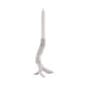 Nymphenburg Branch Candlestick Ivory Glazed with Moss Small