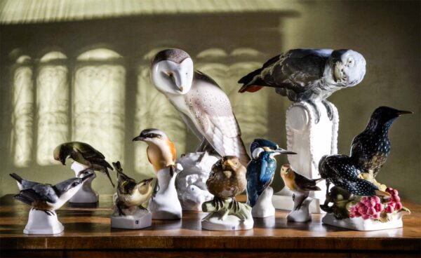 Nymphenburg Painted Birds