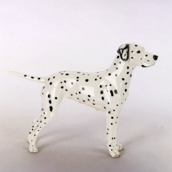 Nymphenburg Porcelain Dalmatian On Backdrop