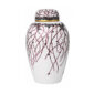 Nymphenburg Violet and Green Ginger Jar