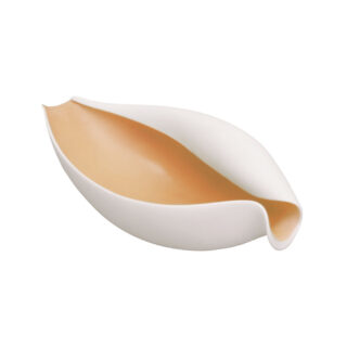 Nymphenburg Volute Bowl Shell Pink Large