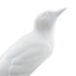 Nymphenburg Water Wagtail Bird in White Bisque Detail View