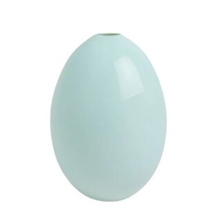 Nymphenburg Egg Vase Light Robin's Egg Blue Glazed Large