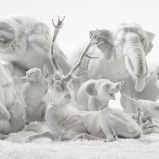 Nymphenburg Porcleain Animals White Bisque