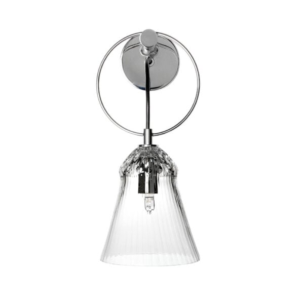 Saint-Louis Crystal Apollo One-Light Sconce Clear