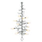 Saint-Louis Crystal Excess 15-Light Chandelier Lit