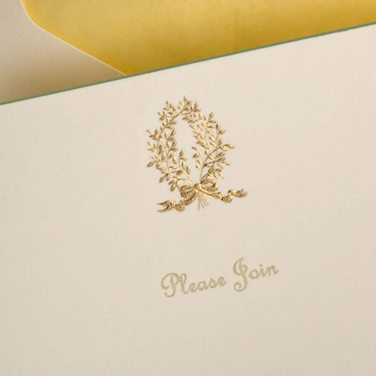 The Printery Myrtle Wreath Fill-In Invitations The Printery Myrtle Wreath Fill-In Invitations