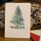 The Printery Holiday Card Old Fashioned tree