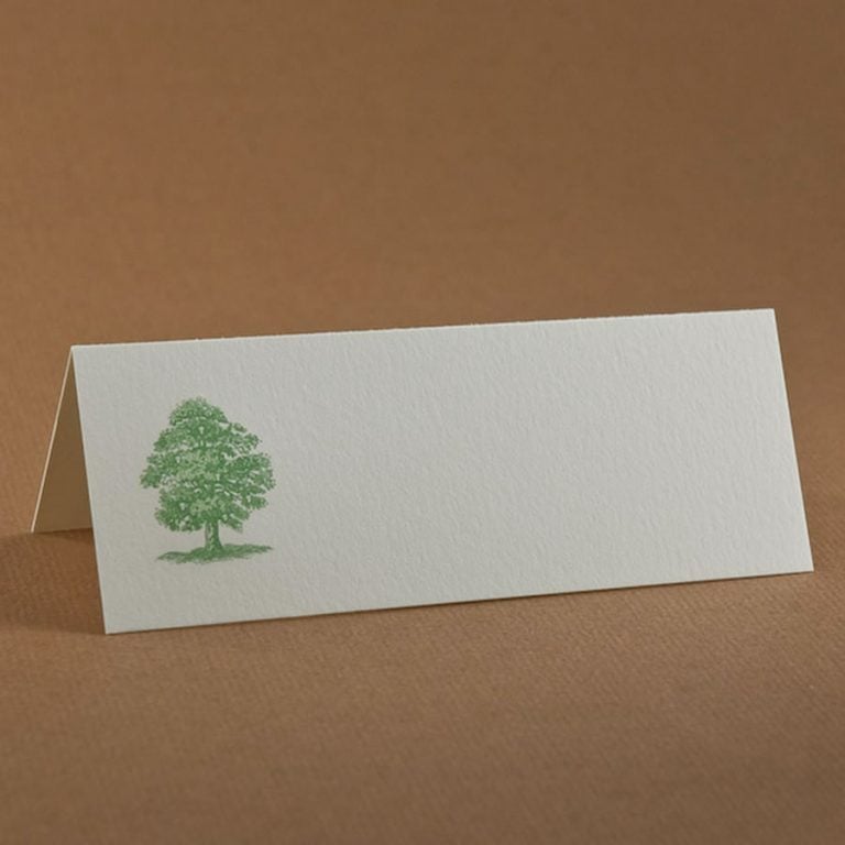 The Printery Oak Tree Place Cards