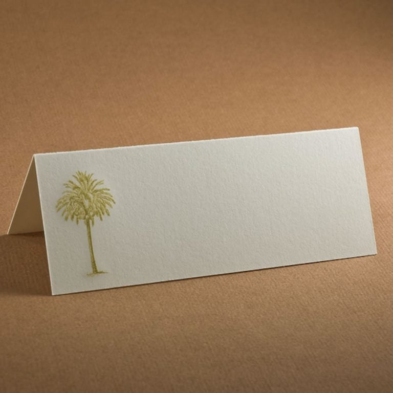 The Printery Palm Tree Place Cards The Printery Palm Tree Place Cards