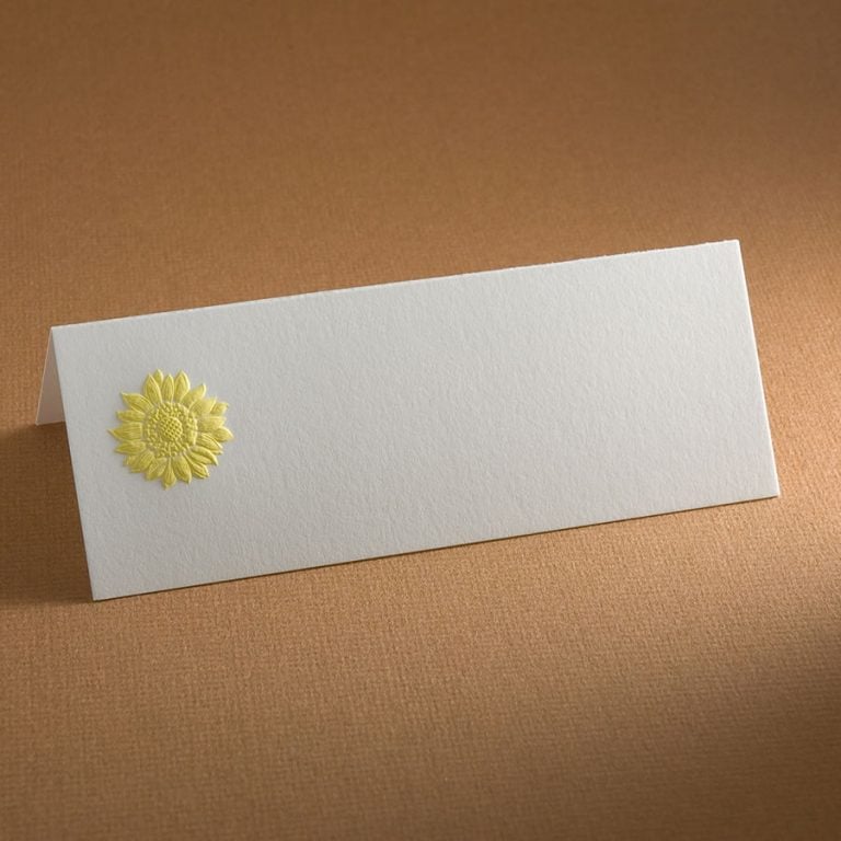 The Printery Sunflower Place Cards The Printery Sunflower Place Cards