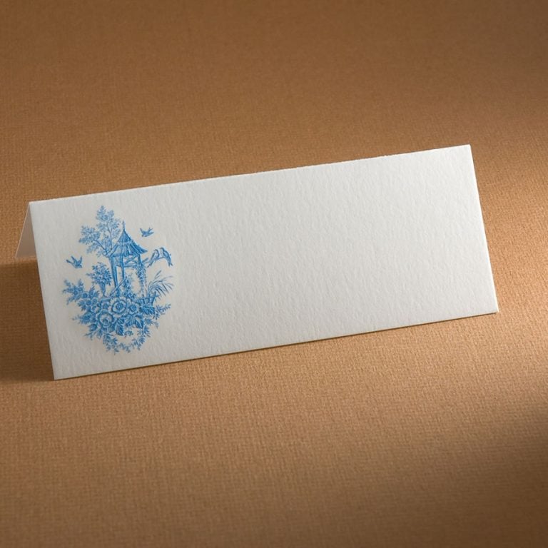 The Printery Toile Place Cards The Printery Toile Place Cards