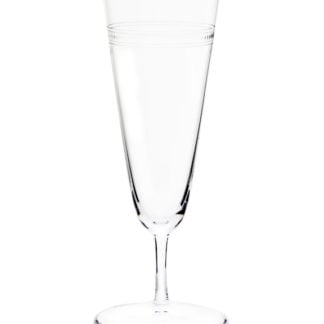 Lobmeyr No. 4 Champagne Flute with Pearl Border