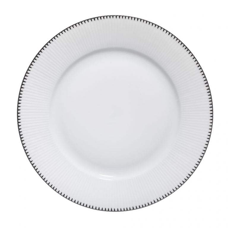 Nymphenburg Adonis Dinner Plate with Black Rim