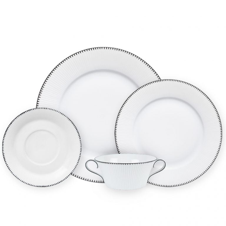 AdonisBlackParent1000x1000 Nymphenburg Adonis Dinnerware Collection with Black Rim