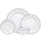 Nymphenburg Adonis Dinnerware Collection with Black Rim