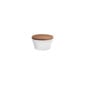 Hering Berlin Pulse Sugar Bowl with Wooden Lid