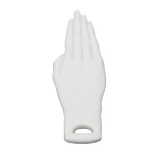 Nymphenburg Lady’s Secretary Porcelain Hand Bookmark Detail View Nymphenburg Lady's Secretary Porcelain Hand Bookmark Detail View