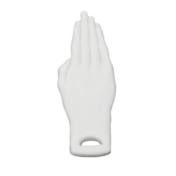 Nymphenburg Lady's Secretary Porcelain Hand Bookmark Detail View