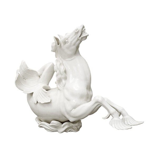 Nymphenburg Porcelain Neptune's Horse with Wave No. 2041a Nymphenburg Porcelain Neptune's Horse with Wave No. 2041a