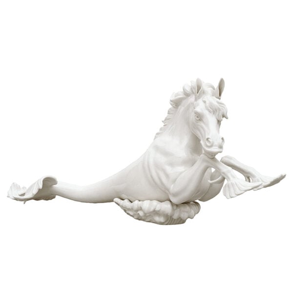 Nymphenburg Porcelain Neptune's Horse with Wave No. 2042a