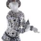 Nymphenburg Pierrot Figurine Commedia dell'Arte Couture Edition Close up