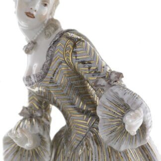 Nymphenburg Isabella Figurine Commedia dell'Arte Couture Edition Close Up
