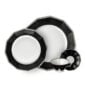 Nymphenburg Black Platinum Pearl Dinnerware Fine Porcelain