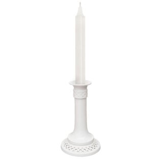 Nymphenburg Lattice Candlestick with candle