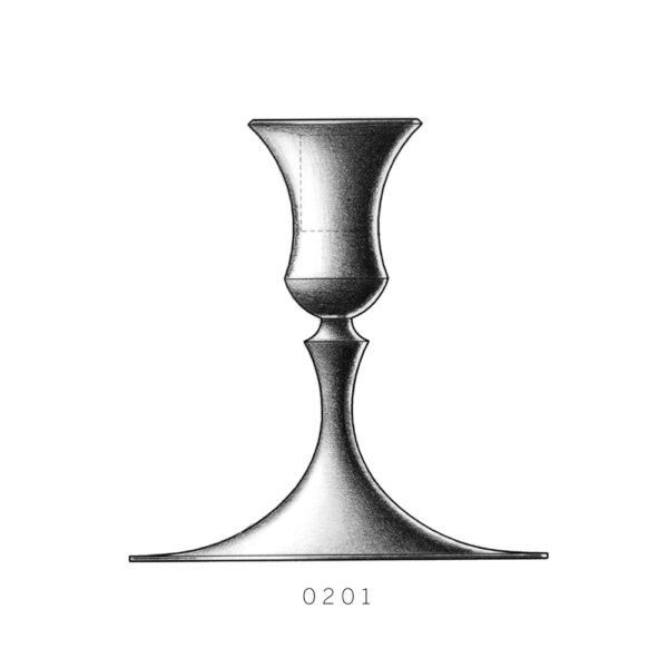 E.R. Butler Candlestick no. 201