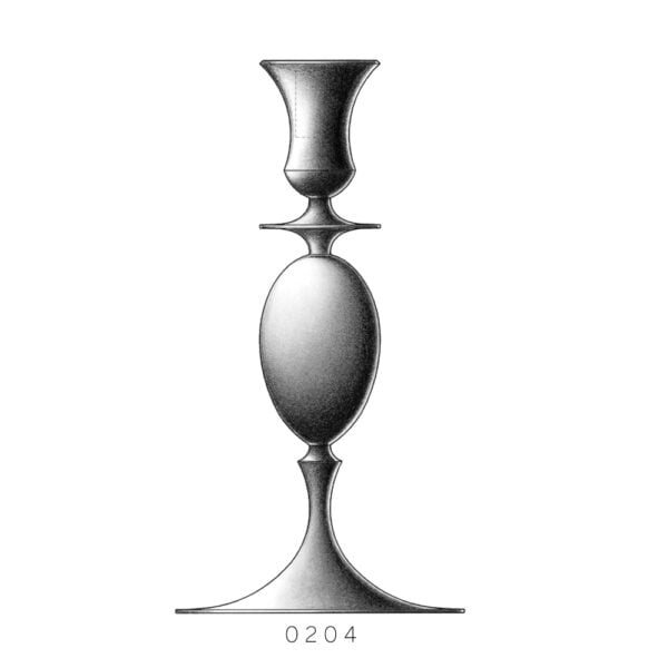 E.R. Butler Candlestick no. 204