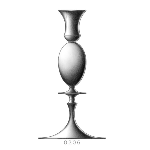 E.R. Butler Candlestick no. 206