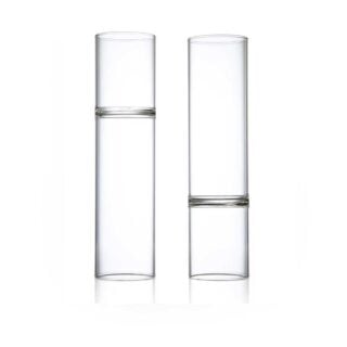 Fferrone Revolution Champagne Flute (Set Of 2),borosilicate glass