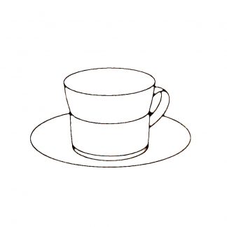 Hering Berlin Soday Tea Cup and Saucer