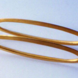 Sterling Silver Gold Plated Set of 4-0