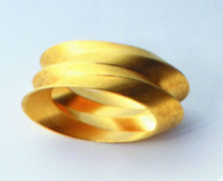 Sterling Silver Gold Plated Set of 4-0