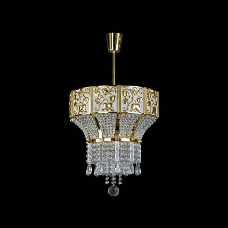 Lobmeyr Hoffman 5-Light Chandelier