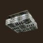 Lobmeyr United Nations 4-Light Ceiling Fixture