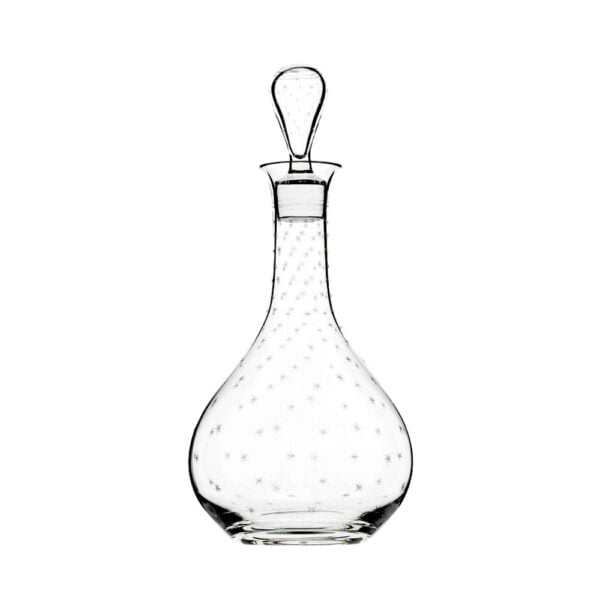 Lobmeyr No. 4 Wine Decanter With Rothschild Stars Lobmeyr No. 4 Wine Decanter With Rothschild Stars
