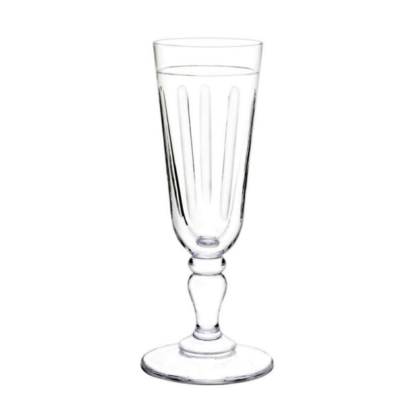 Lobmeyr Reigen Champagne Flute With Olive Cut