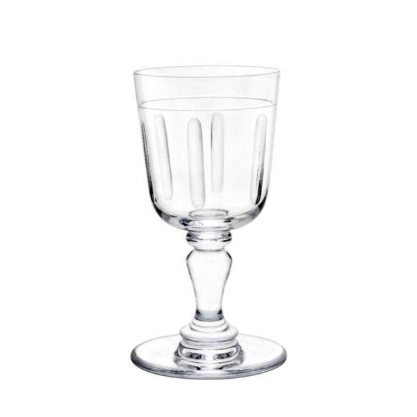 Lobmeyr Reigen Goblet With Olive Cut Lobmeyr Reigen Goblet With Olive Cut