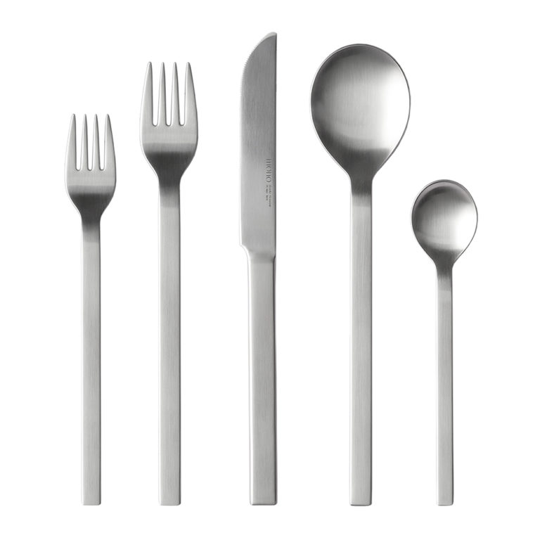 Mono-A Five-Piece Place Setting Stainless Steel with Knife 43 Mono-A Five-Piece Place Setting Stainless Steel with Knife 43
