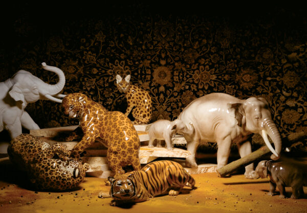 Nymphenburg Big Cats and Various Elephants
