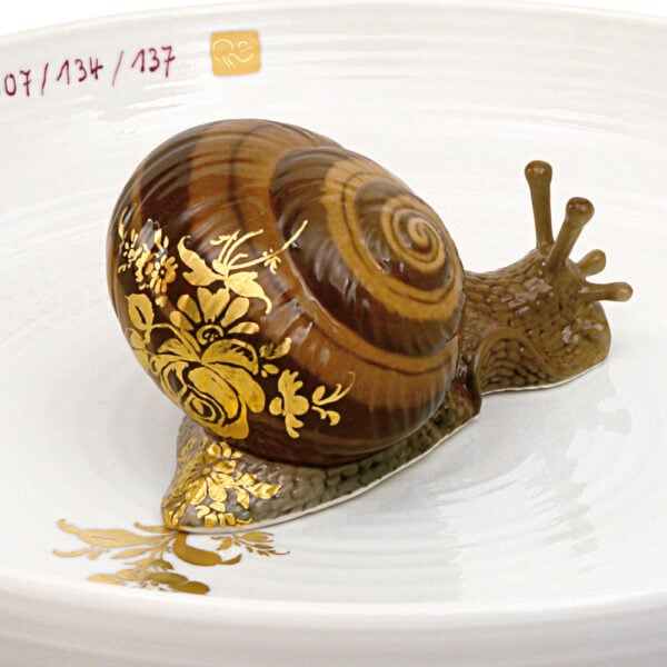 Nymphenburg Bowl with Snail Nymphenburg Bowl with Snail